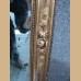 specchiera a foglia oro di epoca 800  con doratura originale e specchio originale con n di rif 1A misure 80x54